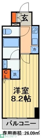 Royjent Parks千葉中央(ロイジェントパークス)の物件間取画像